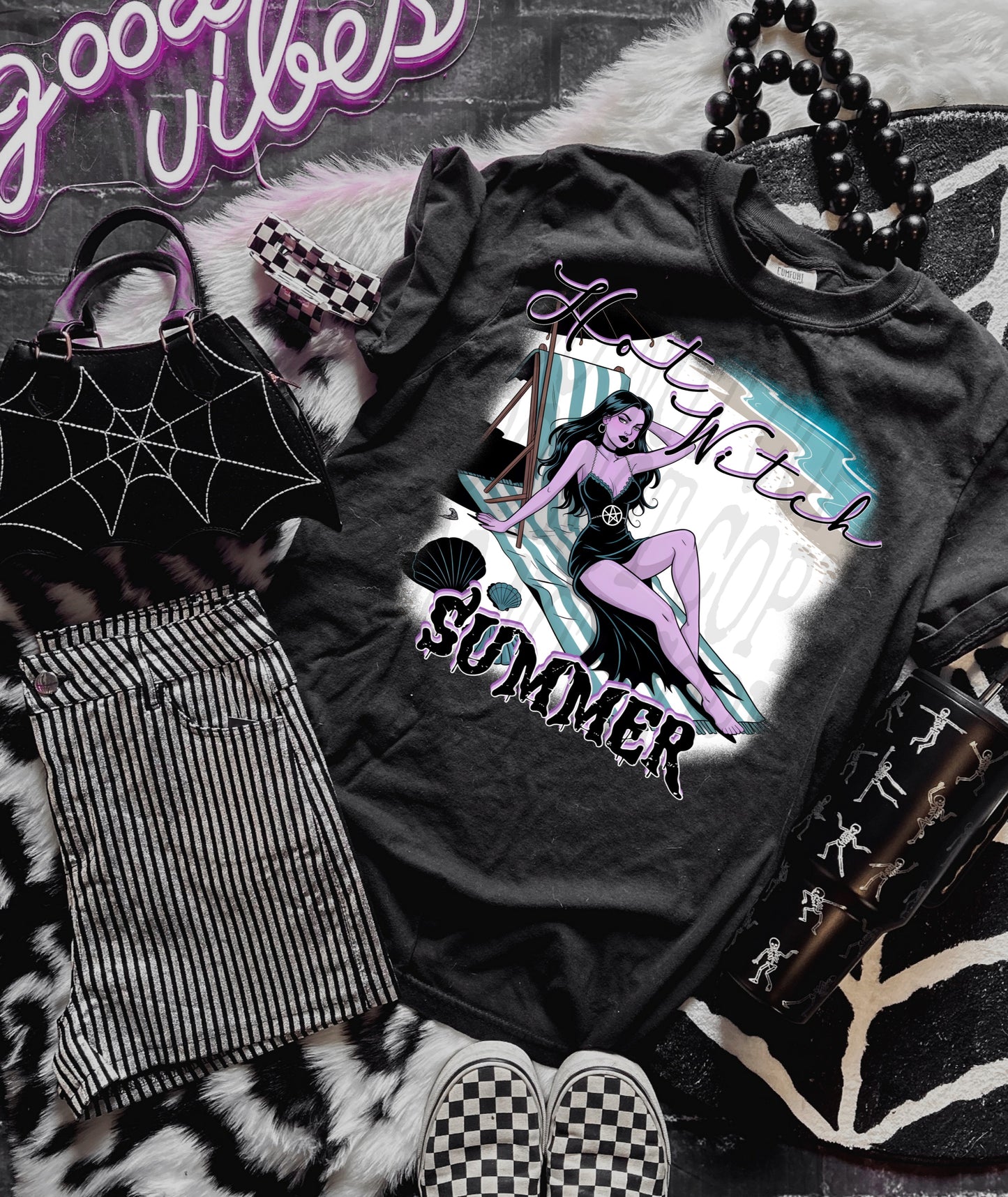 Hot Witch Summer - DTF TRANSFER (Spooky Summer Collab)