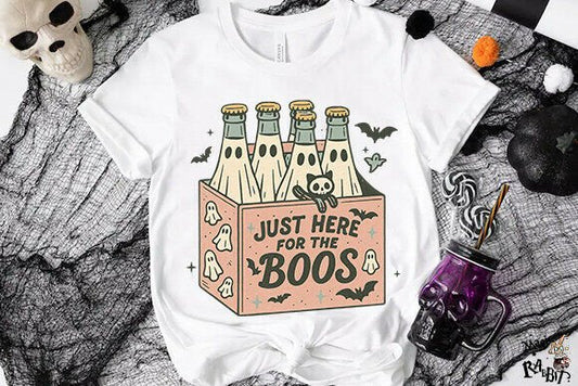 Just here for the boos beer - DTF TRANSFER (CFD)