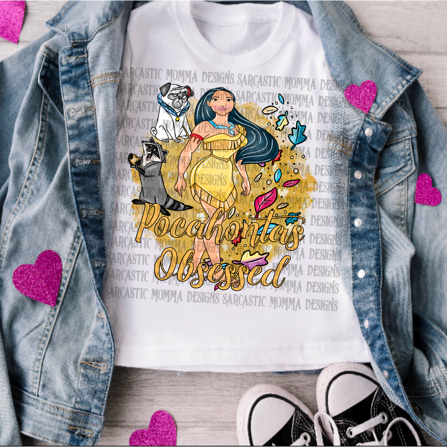 Native American Girl Obsessed-DTF TRANSFER