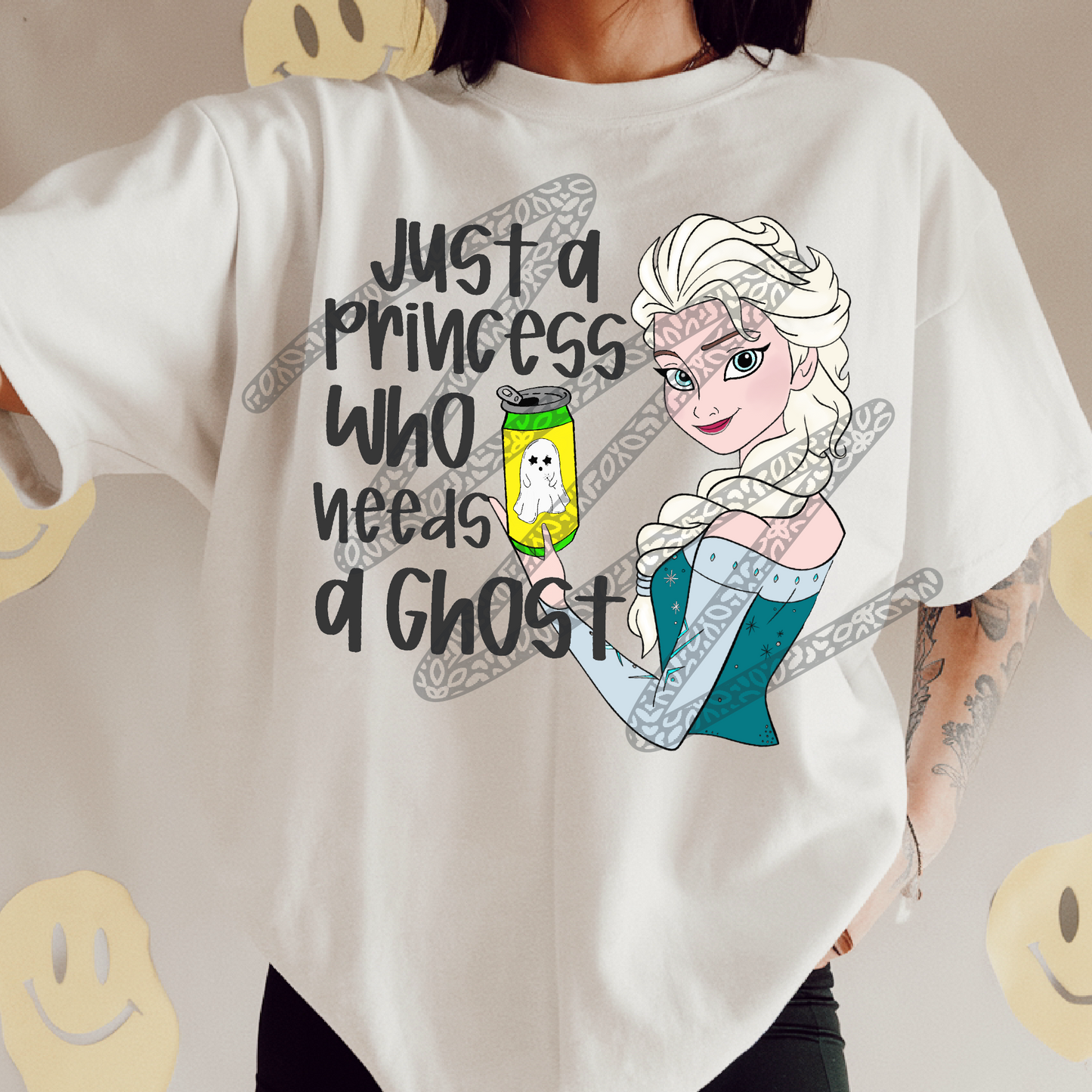 Just a princess - DTF TRANSFER (Energy drink Collab HFS/WFD)