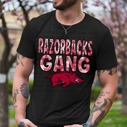 Razorbacks Gang - DTF TRANSFER (SMD)