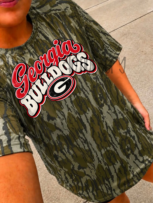 Bulldogs RETRO TAKEOVER - DTF TRANSFER (PVC)