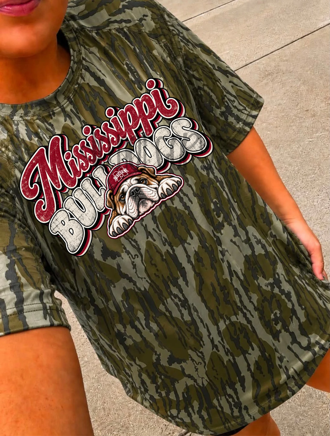 Mississippi Bulldogs RETRO TAKEOVER - DTF TRANSFER (PVC)