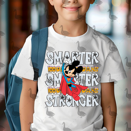 Smarter stronger - DTF TRANSFER (100 days of growth school edition collab)