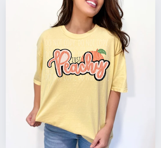 Just peachy - DTF TRANSFER