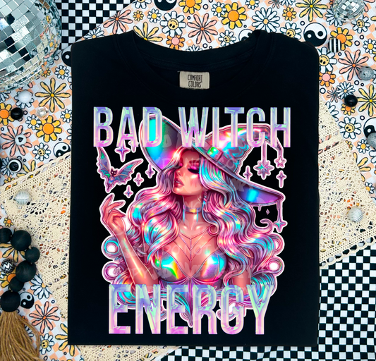 Bad witch energy - DTF TRANSFER (LCD)