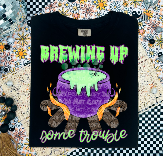 Brewing up some trouble - DTF TRANSFER (LCD)