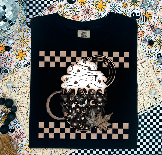 Spooky coffee - DTF TRANSFER (LCD)