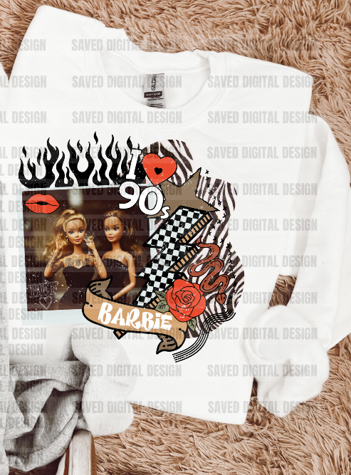 90s - DTF TRANSFER (BXB COLLAB SAVED/SSDD)