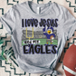 EAGLES ; I love Jesus and Football - DTF TRANSFER (SAL JUNE25)