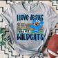 WILDCATS ; I love Jesus and Football - DTF TRANSFER (SAL JUNE25)