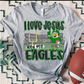 EAGLES ; I love Jesus and Football - DTF TRANSFER (SAL JUNE25)
