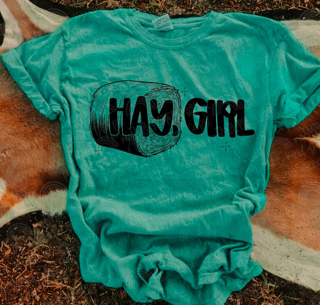 Hay girl - (DTF TRANSFER) SAL