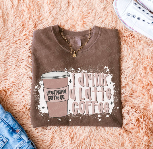 Tired Mama coffee co - (DTF TRANSFER) SAL