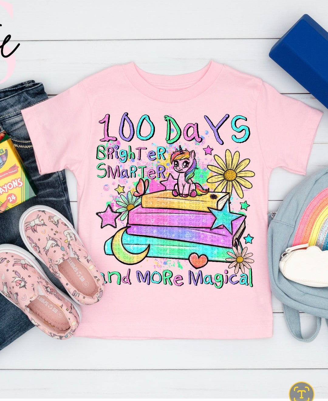 Brighter smarter and more magical - DTF TRANSFER (100 days of growth school edition collab)