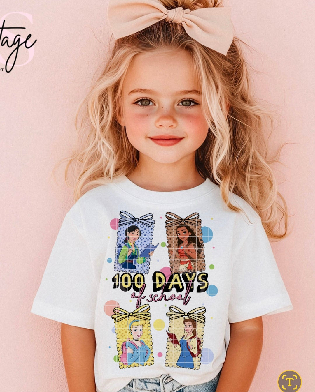 Princess - DTF TRANSFER (100 days of growth school edition collab)