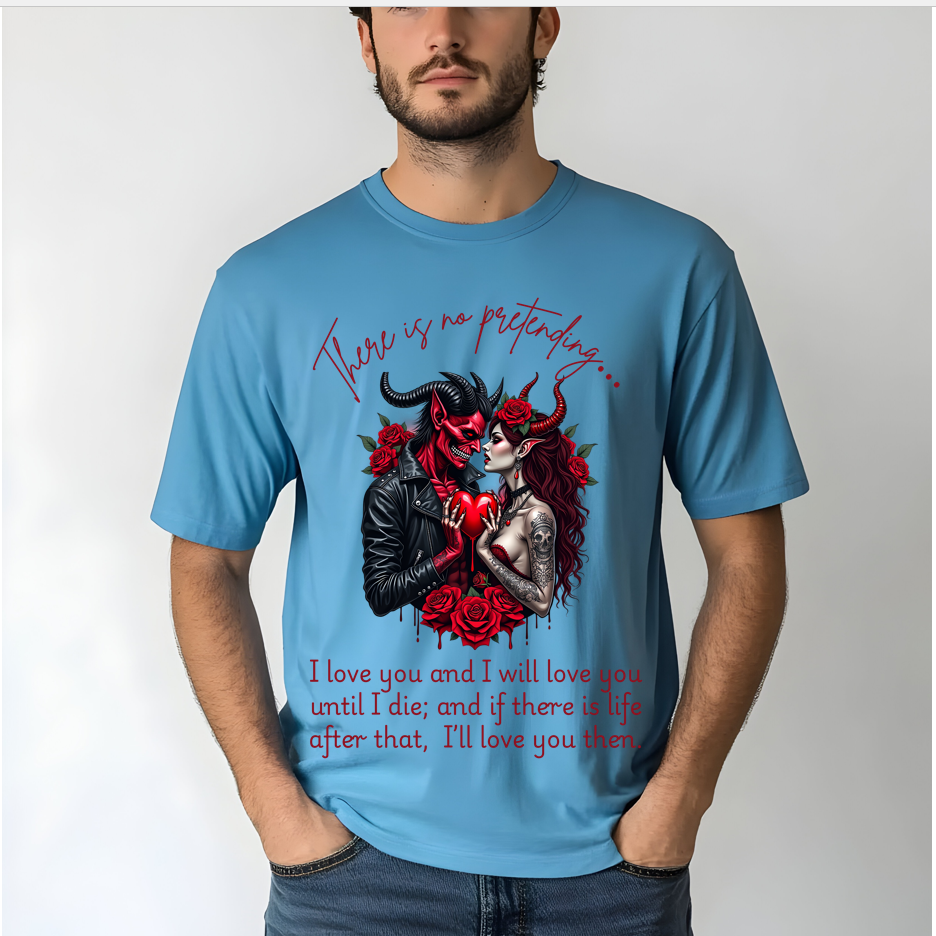 There is no pretending- DTF TRANSFER (Spooky Summer Collab)