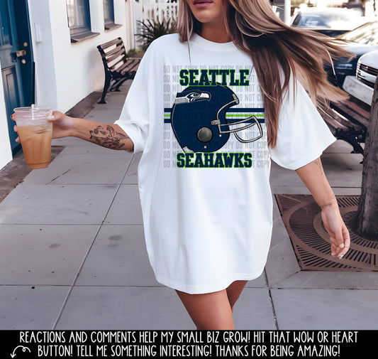 Seahawks football lines - DTF (CCDD)