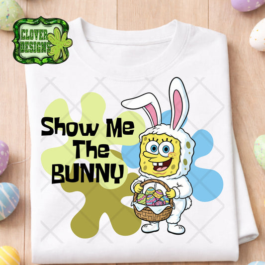 Show me the bunny sponge-DTF TRANSFER (PEEPSHOW)