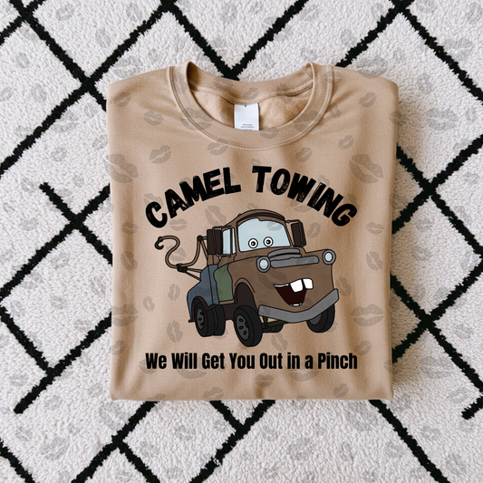 Camel towing - DTF TRANSFER (NBD snarky diz)