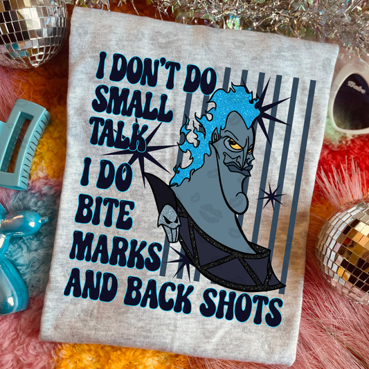 I don't so small talk- DTF TRANSFER (NBD snarky diz)