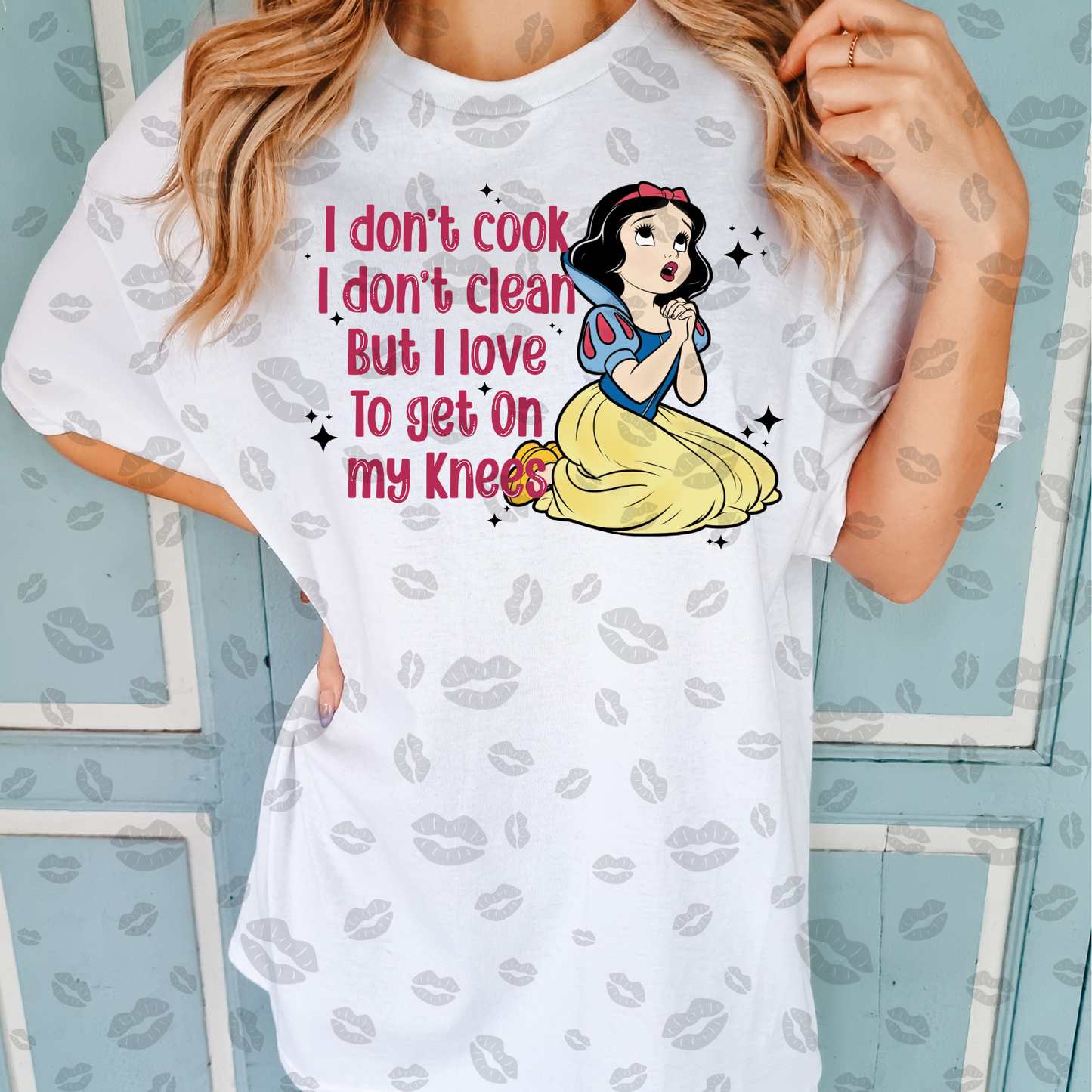 I don't cook I don't clean - DTF TRANSFER (NBD snarky diz)