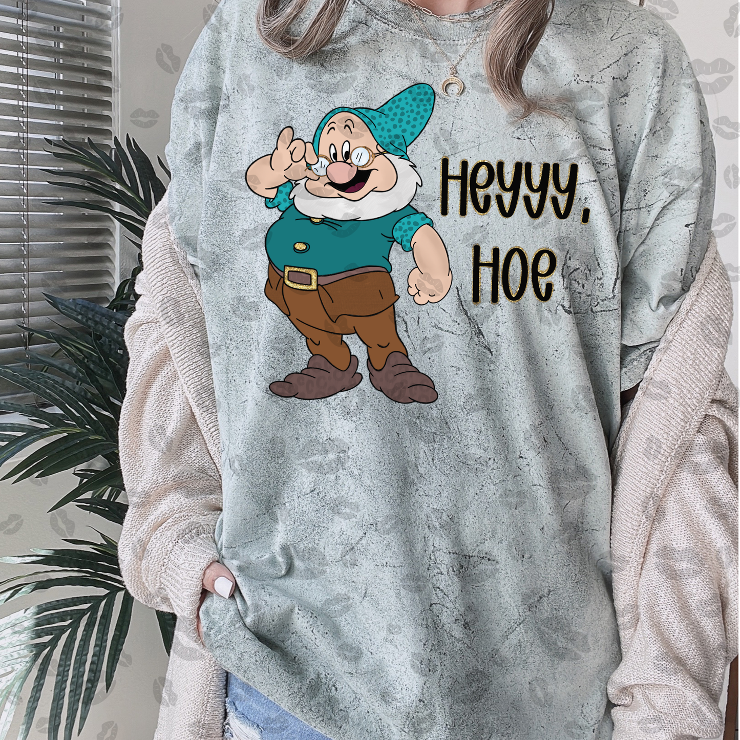 Hey hoe - DTF TRANSFER (NBD snarky diz)