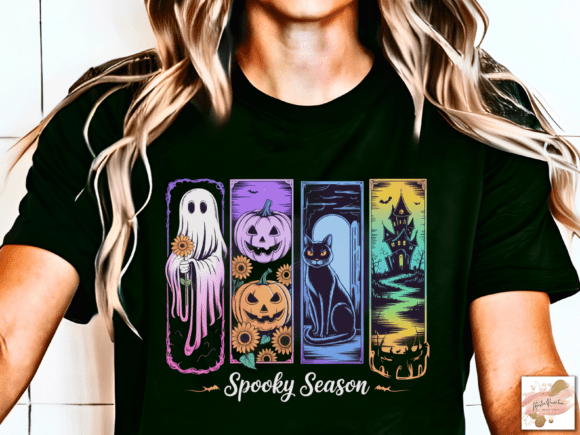 Spooky season colorful - DTF TRANSFER (CFD)