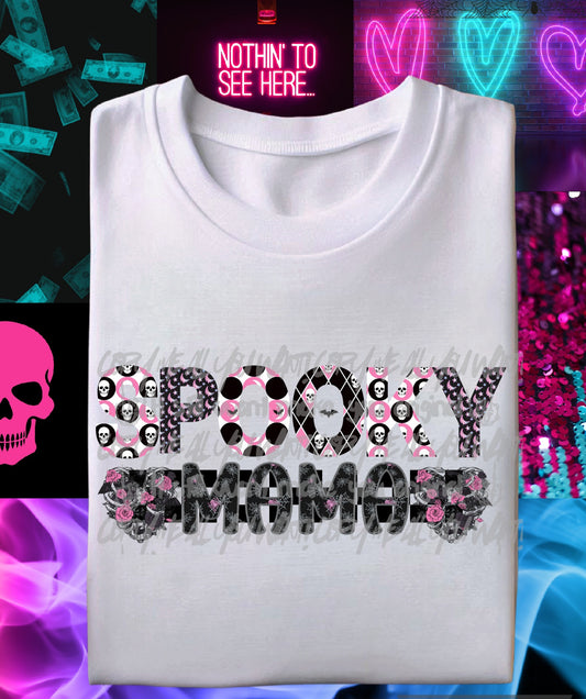 Spooky Mama - DTF TRANSFER (Spooky Summer Collab)