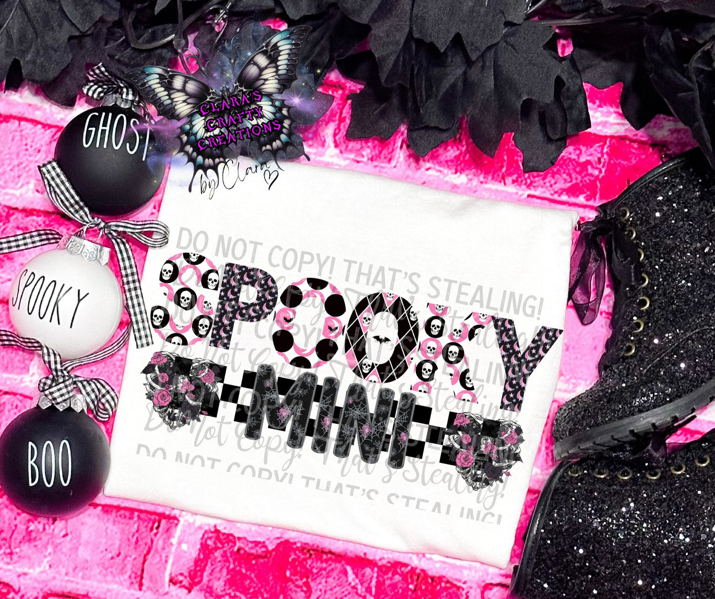 Spooky Mini- DTF TRANSFER (Spooky Summer Collab)