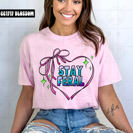 Stay feral - DTF TRANSFER (HWDMY25)