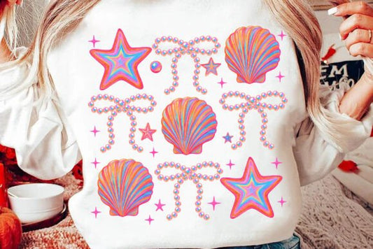 Clam coquette-DTF TRANSFER (CFD)