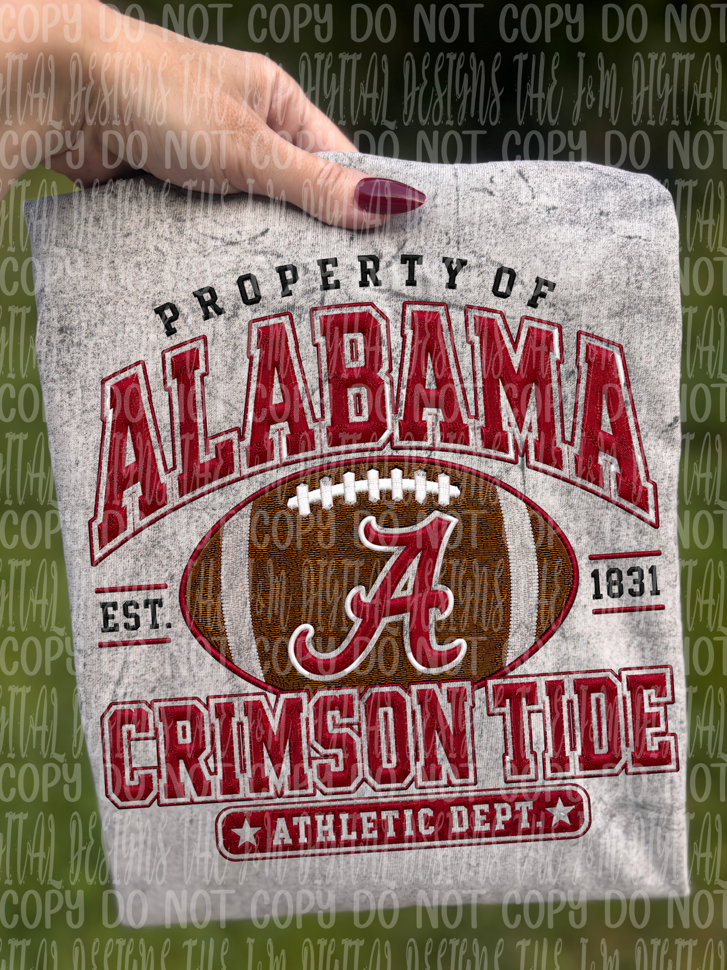 Property of CRIMSON TIDE - DTF TRANSFER (JMD)