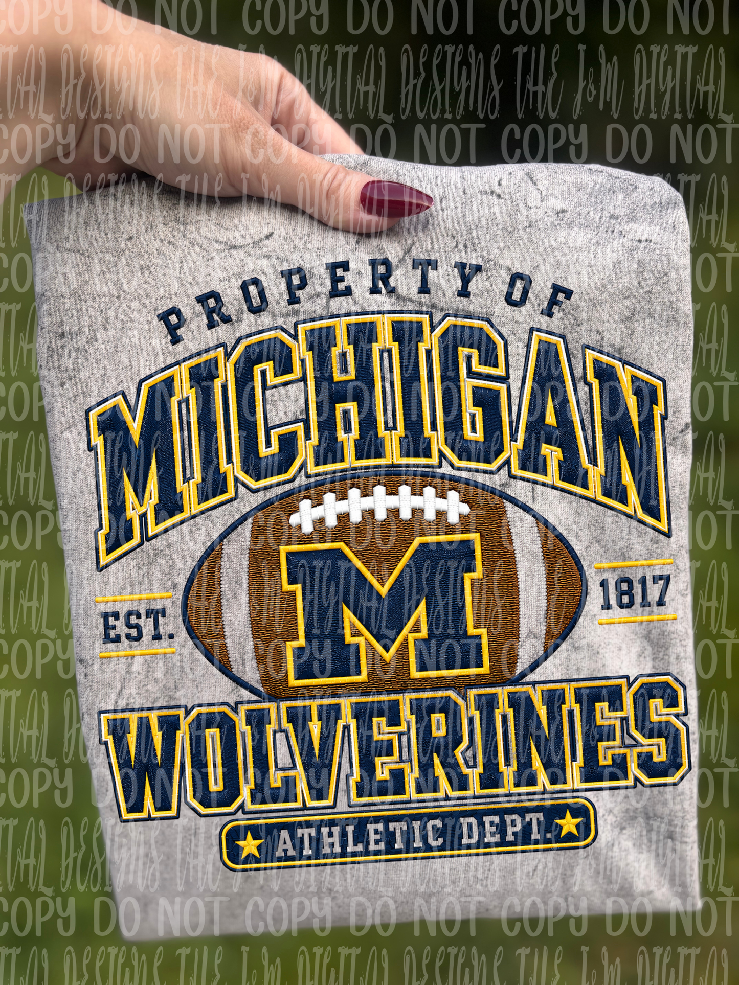 Property of WOLVERINES - DTF TRANSFER (JMD)