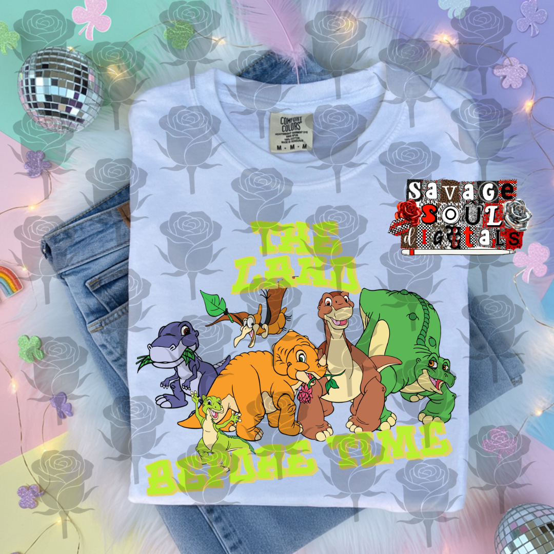 Land Before Dinos-DTF TRANSFER (Raisedon90s)