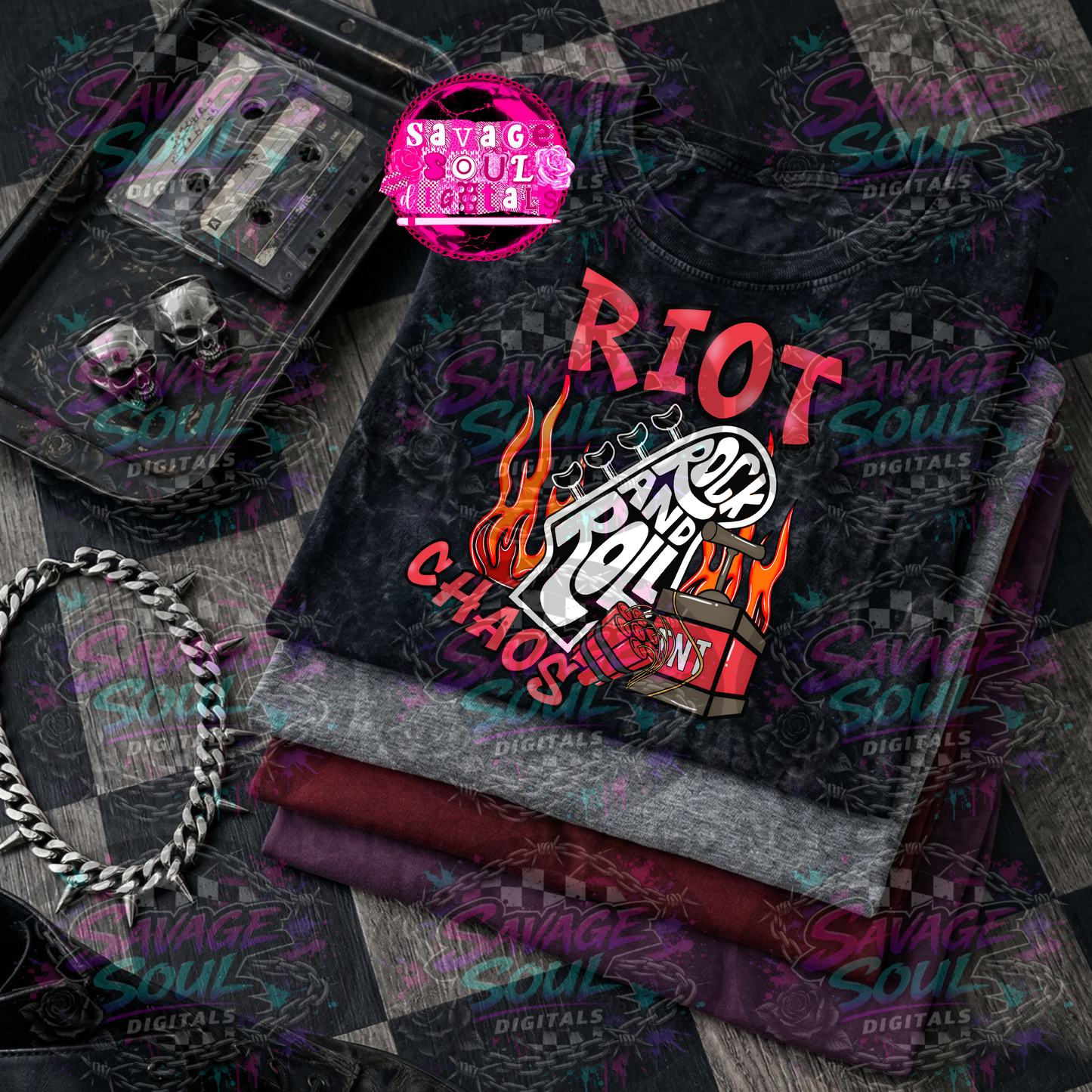 Riot Chaos-DTF TRANSFER (RiotEnergy)