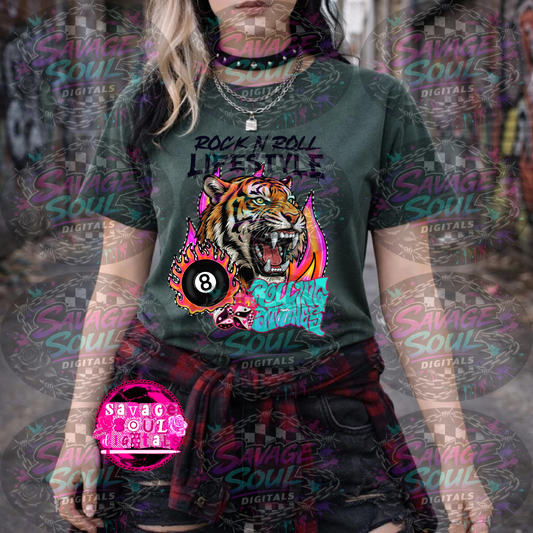 Rock N Roll Lifestyle-DTF TRANSFER (RiotEnergy)