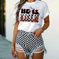 He is Risen checker&flame-DTF TRANSFER (PEEPSHOW)