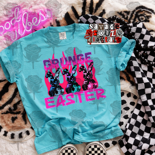 Grunge Easter-DTF TRANSFER (PEEPSHOW)