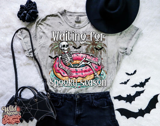 Waiting on Spooky Season- DTF TRANSFER (Spooky Summer Collab)