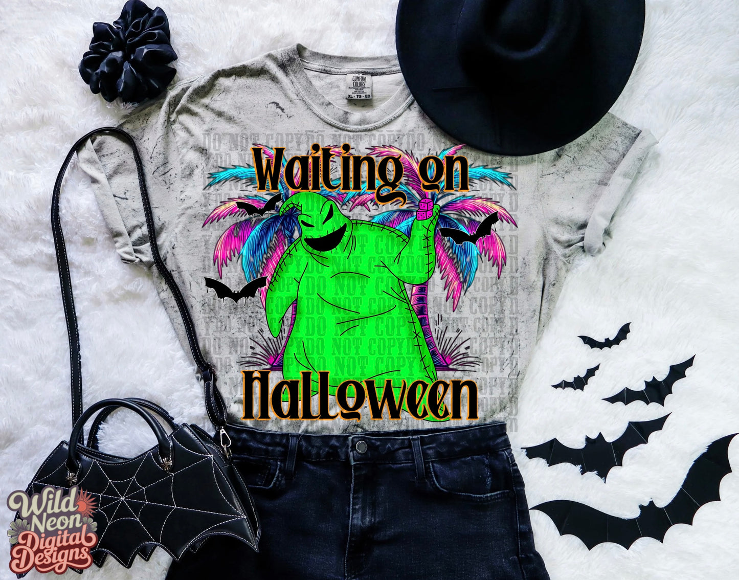 Waiting on Halloween NBC2- DTF TRANSFER (Spooky Summer Collab)