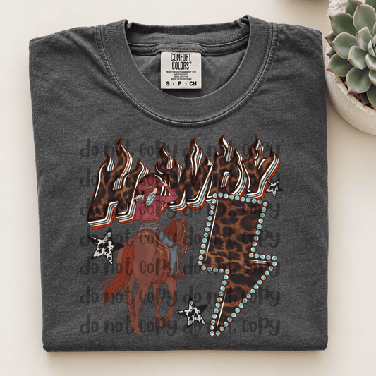 Howdy horse western - DTF TRANSFER