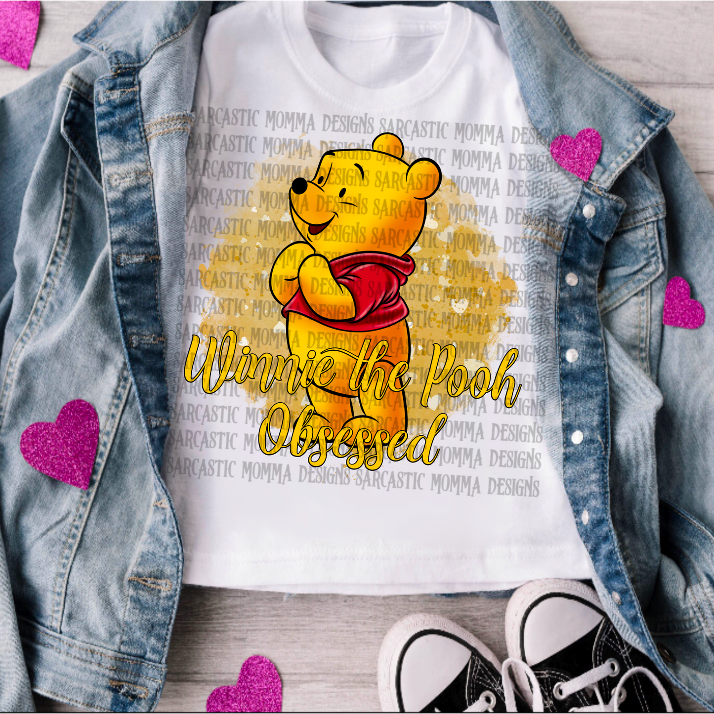 Honey Bear Obsessed-DTF TRANSFER (SMD)