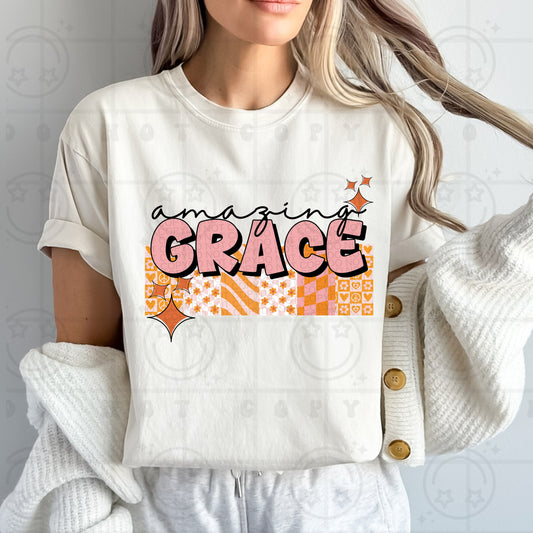Amazing Grace-DTF TRANSFER (HWD/Mar25)