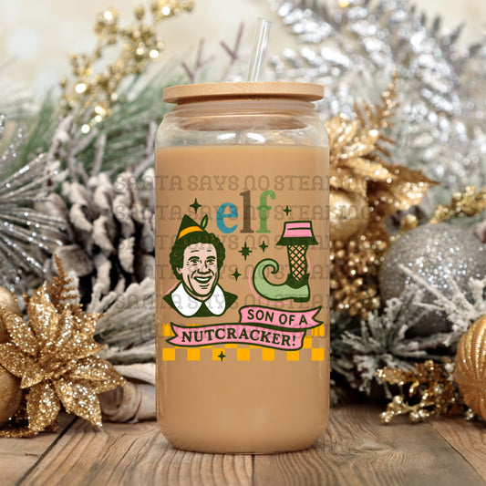 Son of a nutcracker - UV DTF DECAL (Xmas in July Collab saved/BBDc)