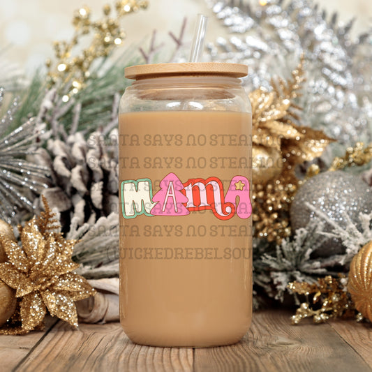 Mama - UV DTF DECAL (Xmas in July Collab saved/BBDc)