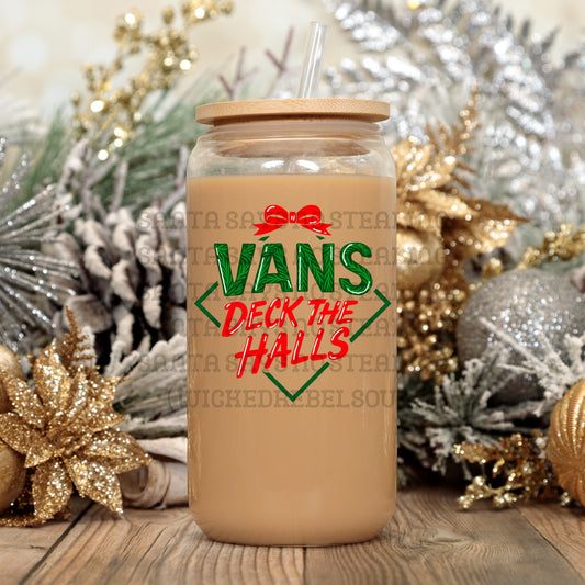 Vans Deck the Halls - UV DTF DECAL (Xmas in July Collab saved/BBDc)
