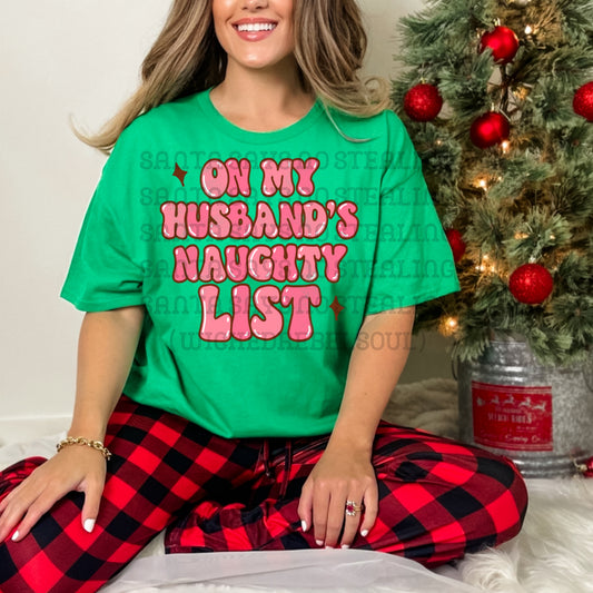 On my husband's naughty list (XMAS IN JULY COLLAB SAVED/BBD)