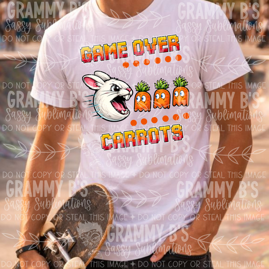 Game over carrots-DTF TRANSFER (PEEPSHOW)