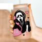 No YOU hang up horror Scream Ghostface - FOR Libbey glass can 16oz UV DTF cup wrap decal